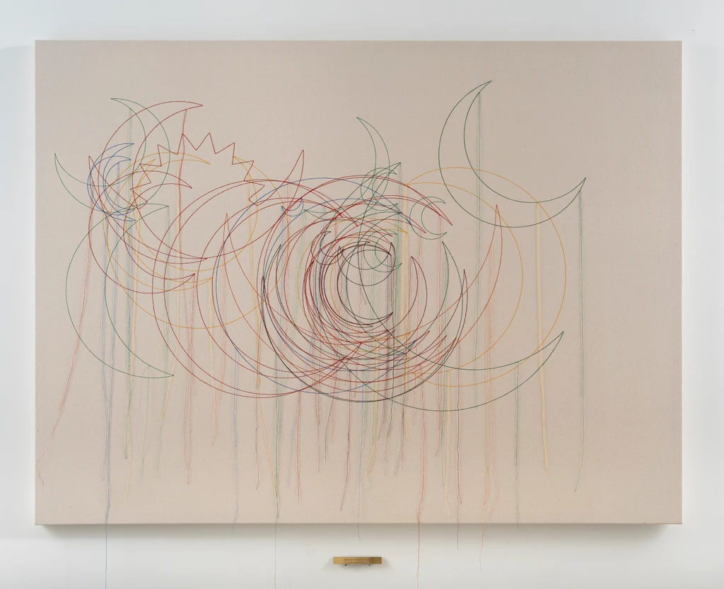 Untitled (Moons on Flags of the World)