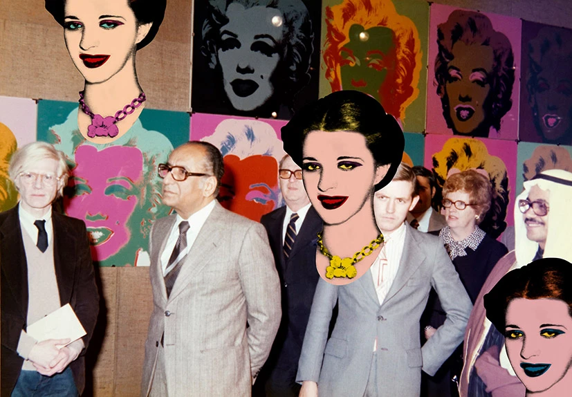 The Exhibition XII (‘Warhol of Arabia’ series)