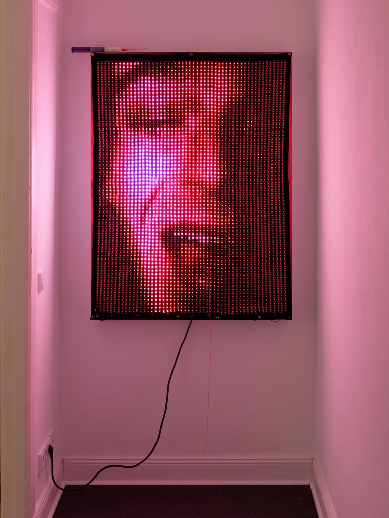 Jürgen Klauke, Dr. Müllers Sex-Shop oder so stell' ich mir die Liebe vor, 1977 (detail)