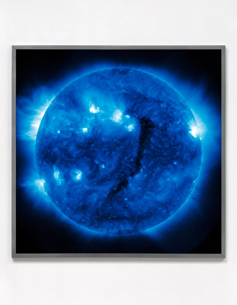 Die Sonne um Mitternacht schauen SDO/NASA #4 (Blue)