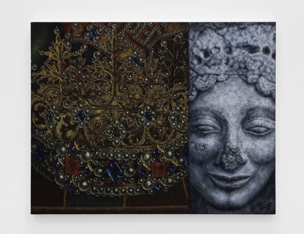 Crown and Kore (study of ornament)