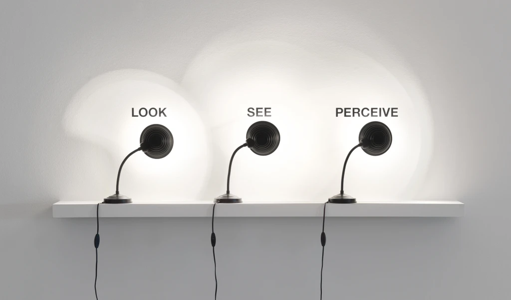 Look, see, perceive