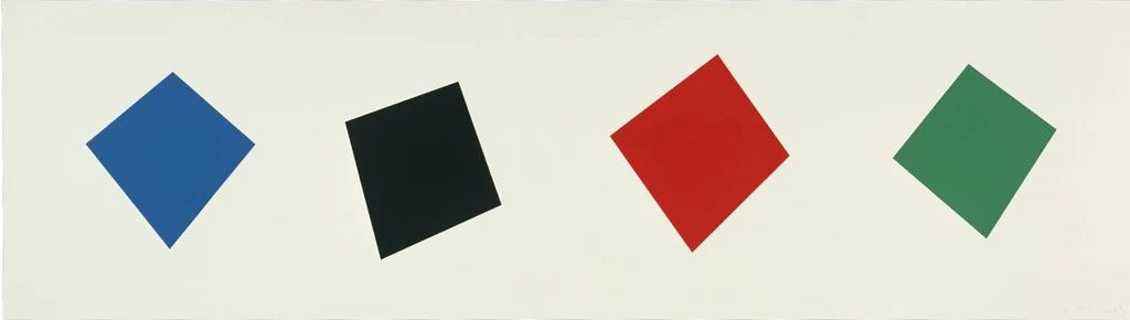 Blue/Black/Red/Green