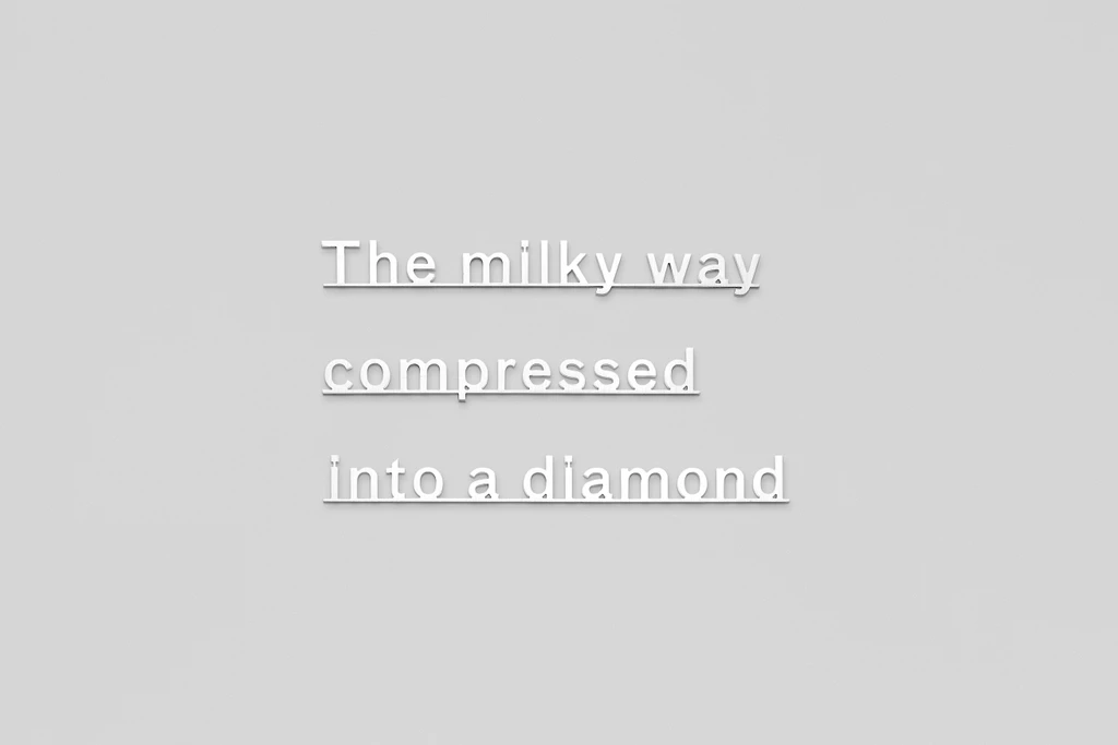 Ideas (the milky way compressed into a diamond)