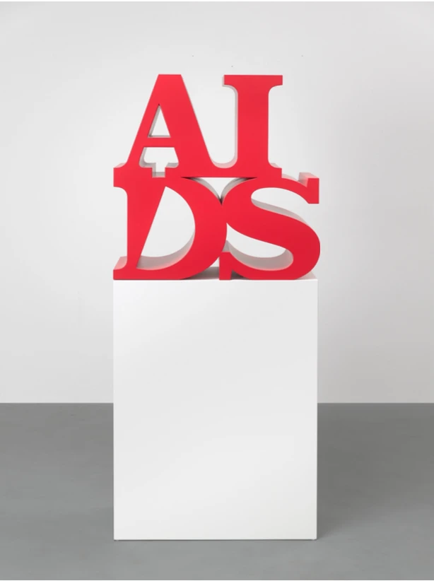 AIDS Sculpture (Red)