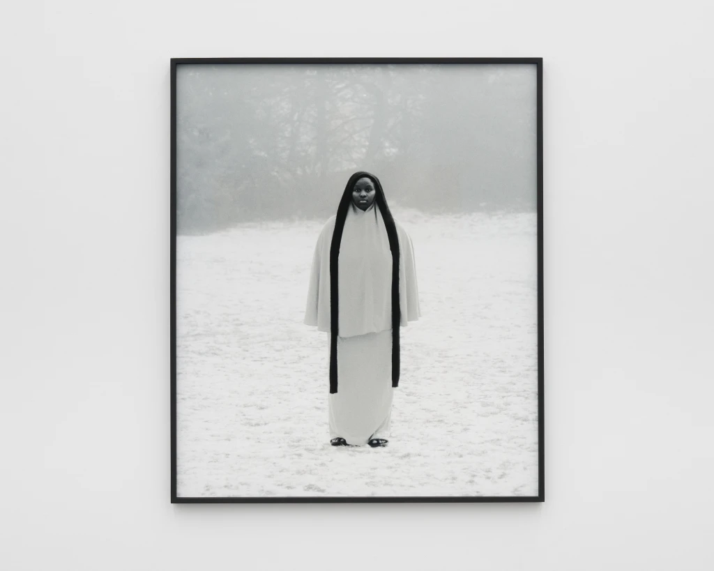 Salma in snow