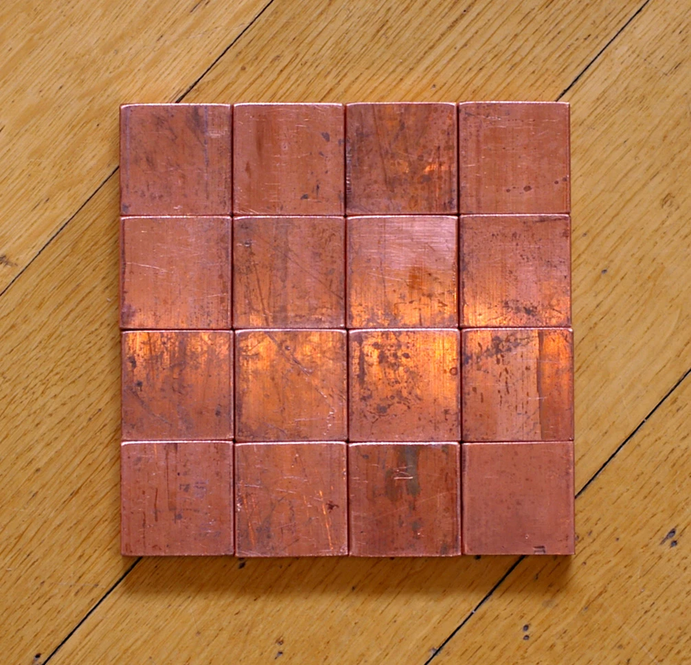 Small Glarus Copper 4 Squared