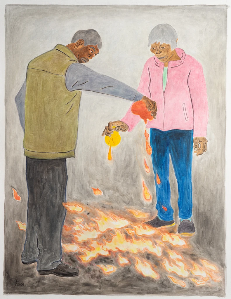 Libation to the Flames