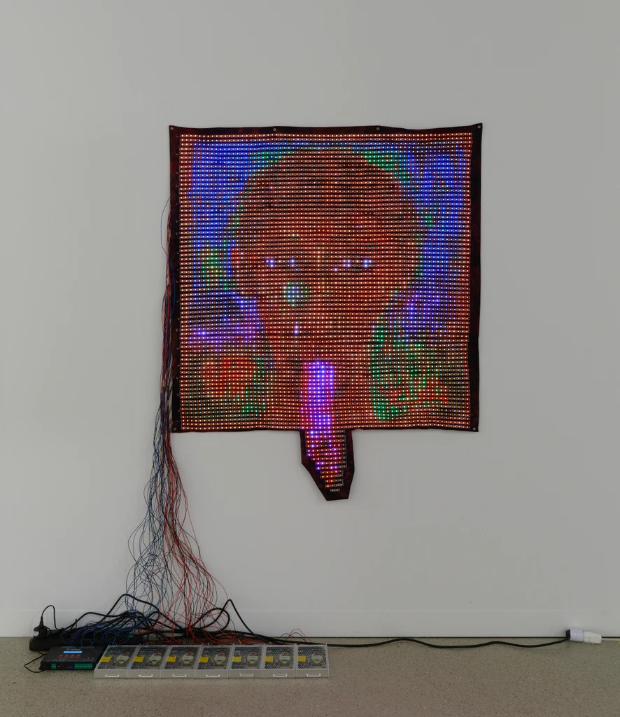 Untitled (David Medalla, Self Portrait, 1984)