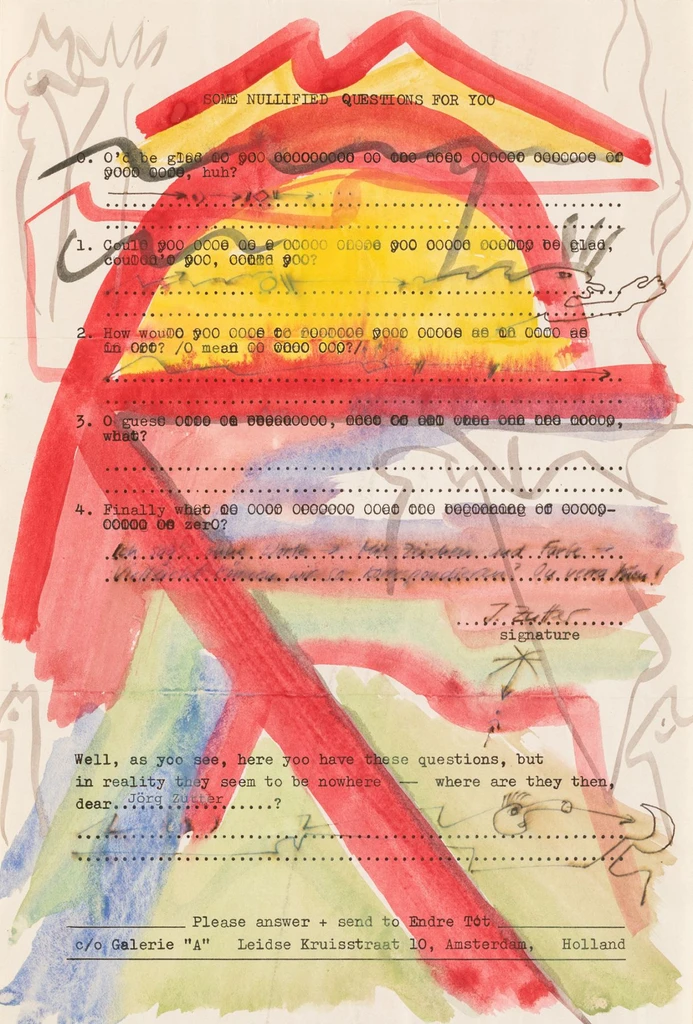 Some nullified questions for you / J. Zutter