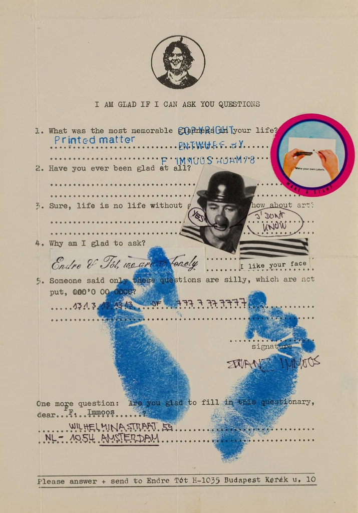 I am glad if I can ask questions / Franz Immoos