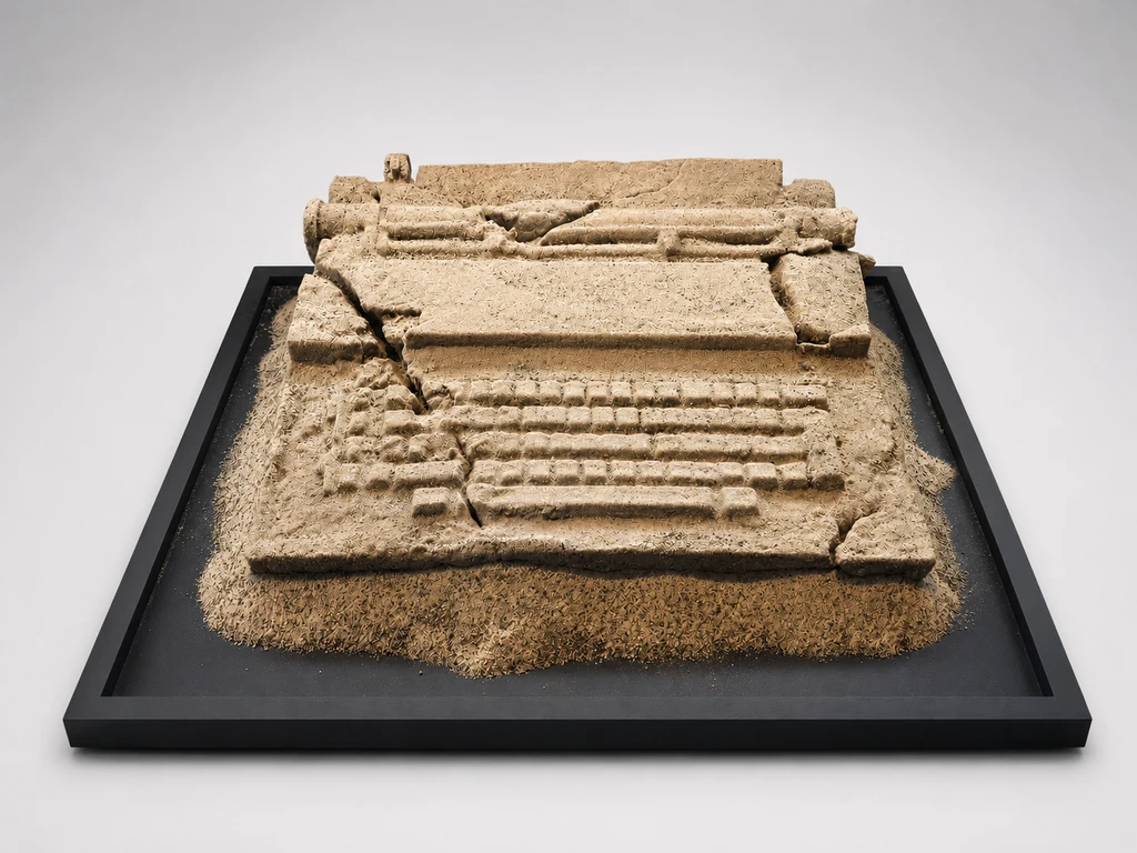 Sand Typewriter