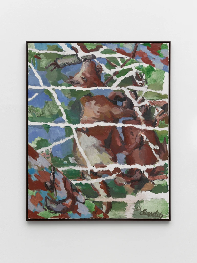 Ein zerrissener Hund, aufwärts (A Torn Dog, Upwards)