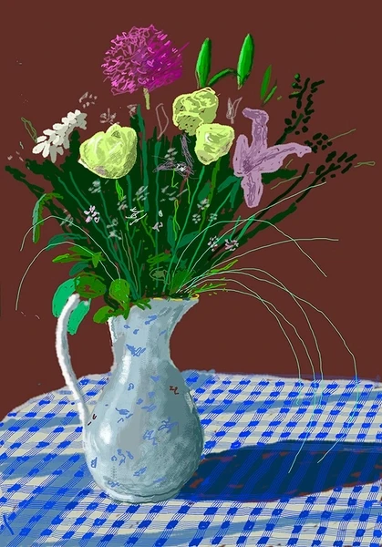 20th February 2021, Jug with Flowers