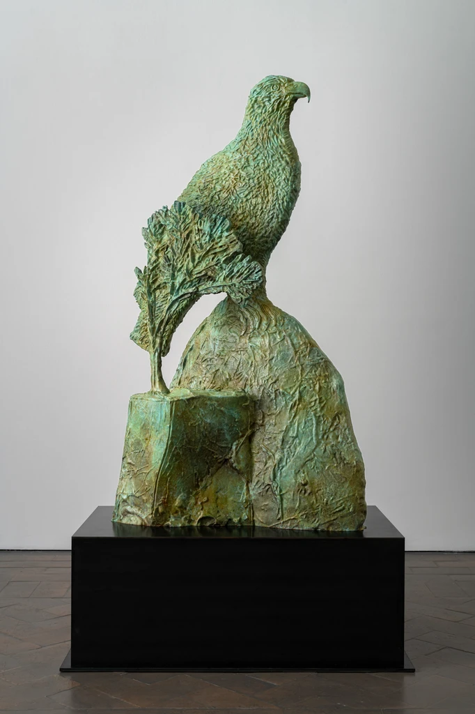 Eagle in the Pines