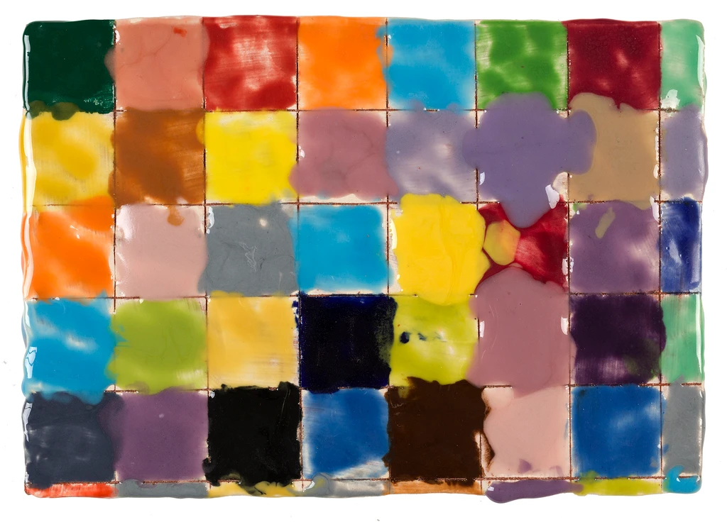 PA abstracts (clay paintings/squares)