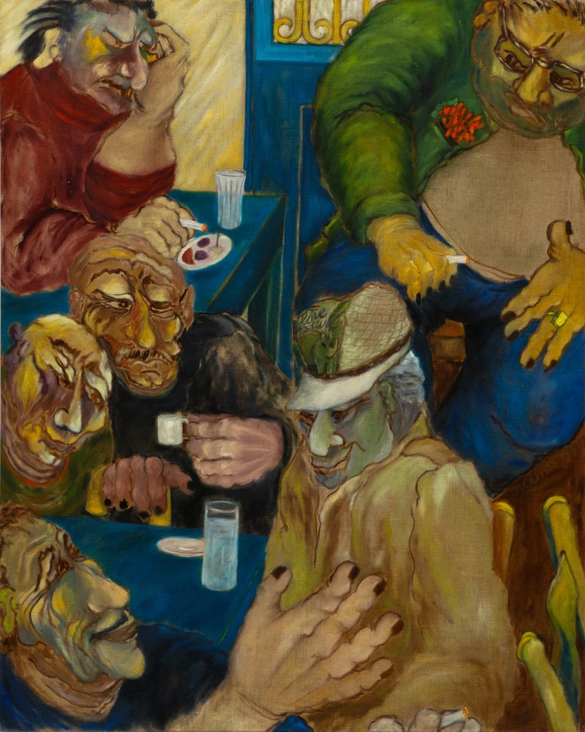 Untitled (Kafeneia Men Astypalaia Moussouris)