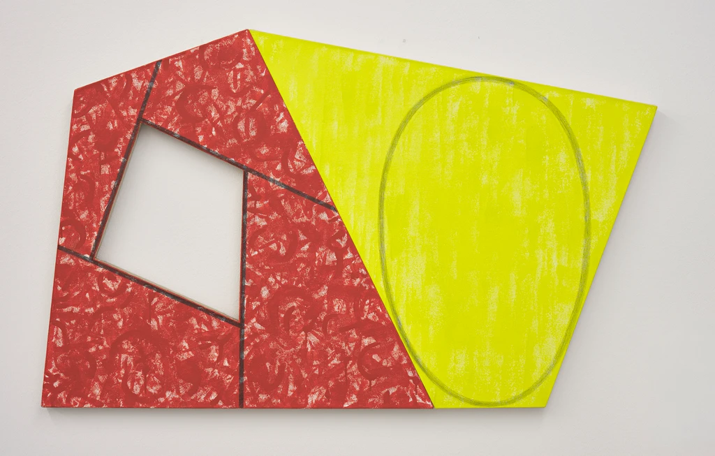 Red Frame/Yellow Ellipse No. 2