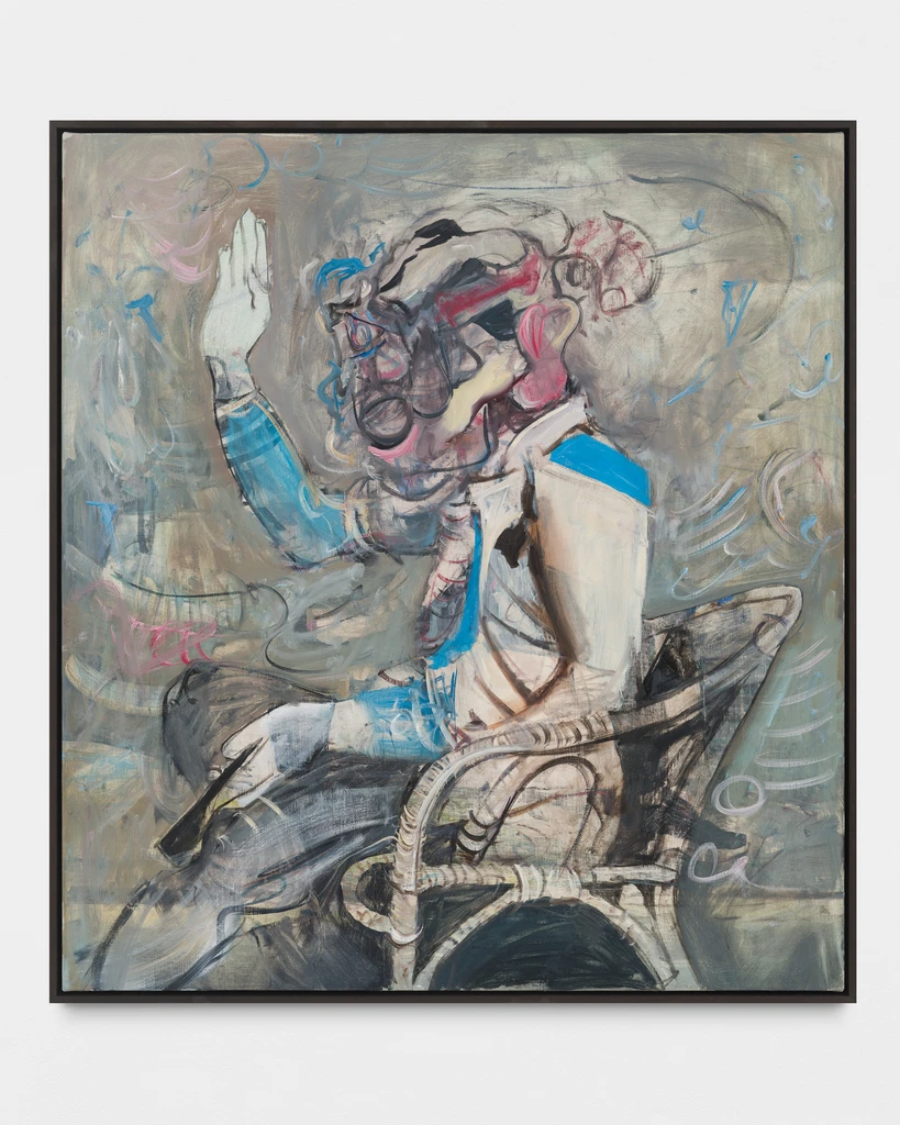 Figure with Fan