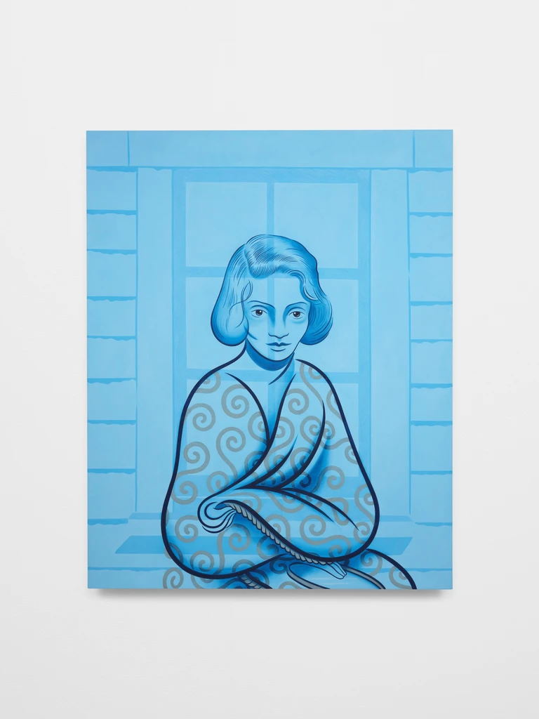 Nancy in Blue