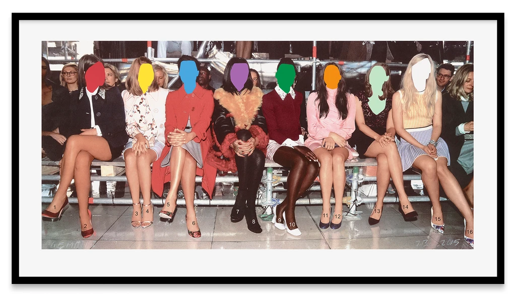 Front Row: Numbered Legs