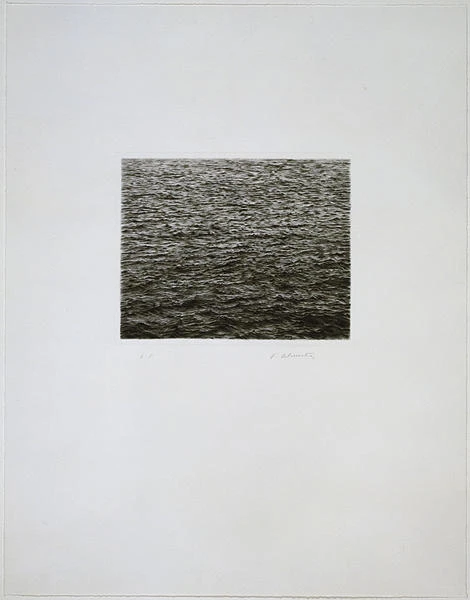 Drypoint - Ocean Surface - 2nd State