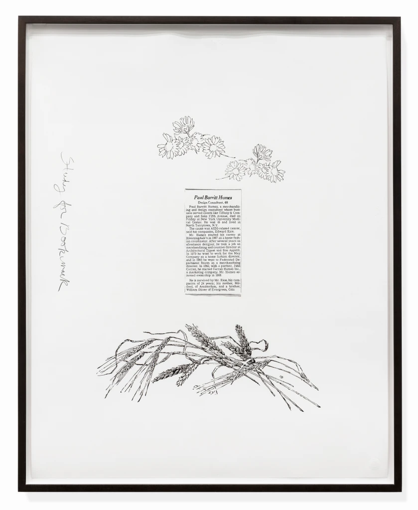 Study for Bookmark (Paul Barritt Humes)