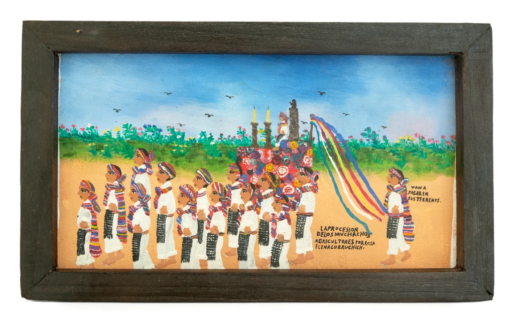 Van a pasar en sus terrenos. La procesión de los muchachos agricultores (They Are Going to Walk Over Their Land. The Procession of the Farmer Boys)