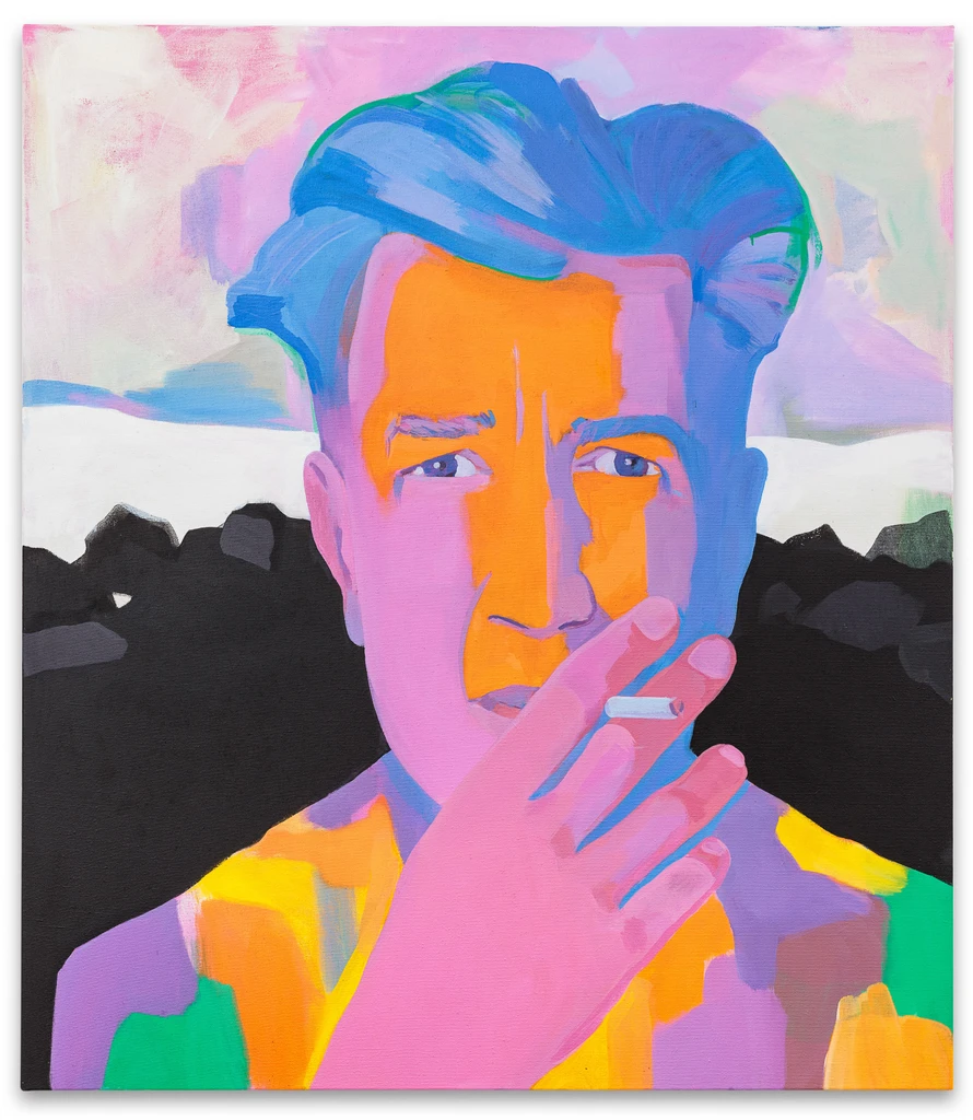 David Lynch auf Kohle und Schnee
