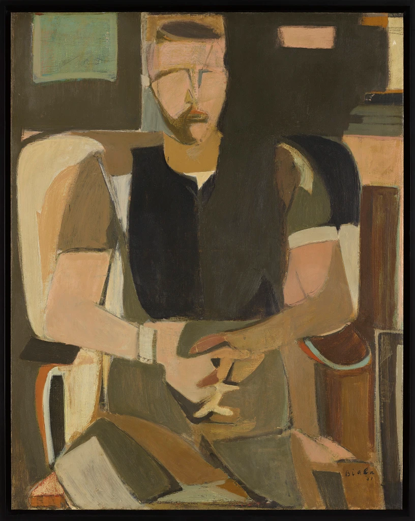 Homme Assis (Portrait of Alain)